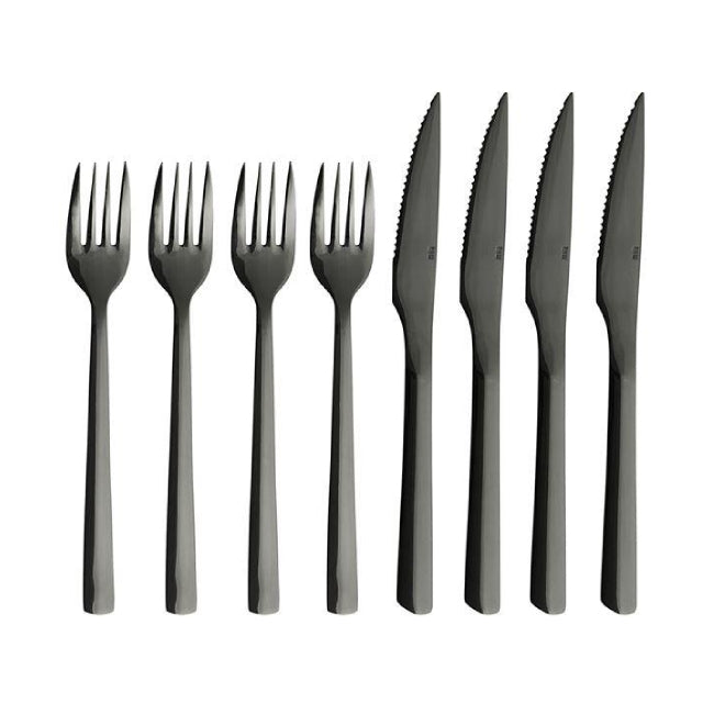 RAW bestikksett biff/steak, 8 deler