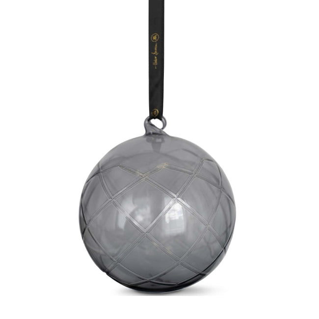 LUX dekorkule 12 cm, Koksgrå