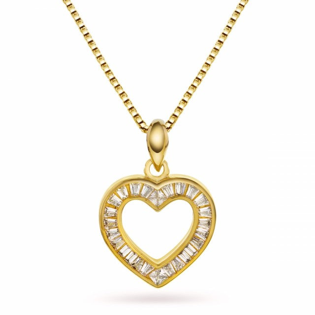 Smykke i sølv med zirkonia