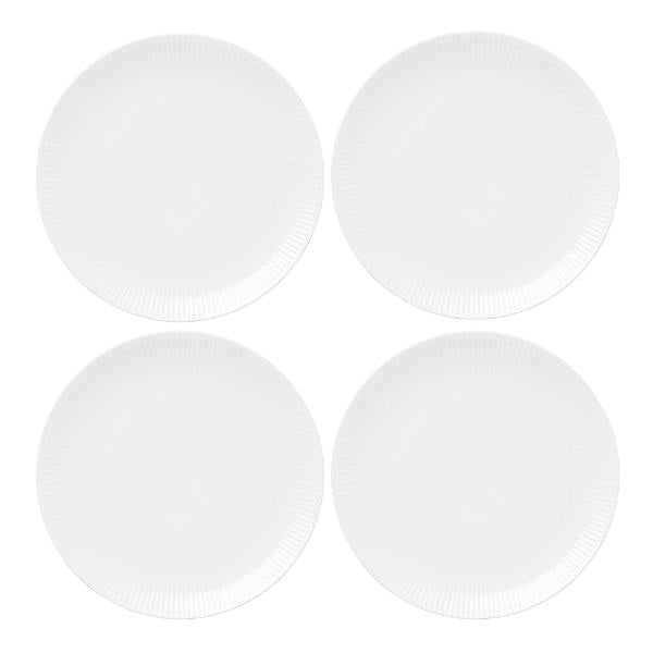 Relief Desserttallerken 20cm, 4 stk