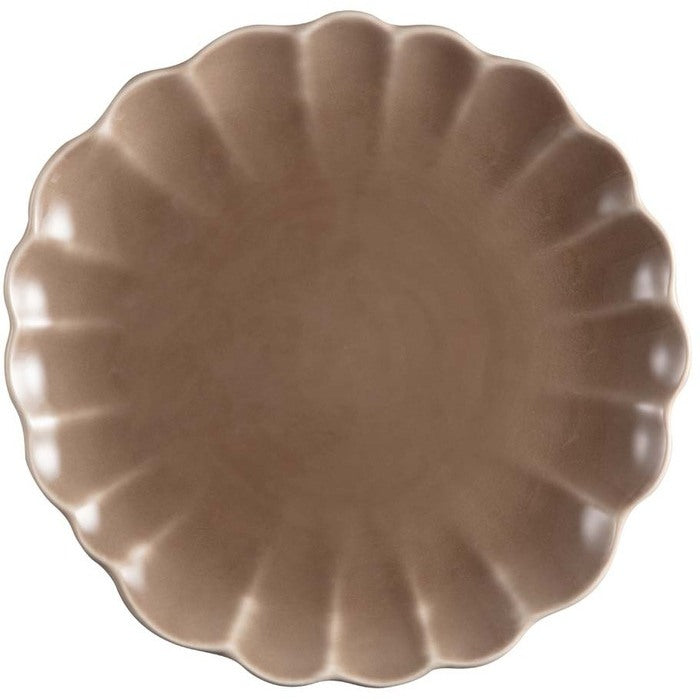 LOTUS TALLERKEN 27CM, BRUN