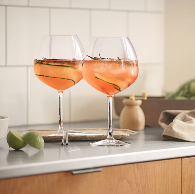PREMIUM RØDVINSGLASS, 2STK