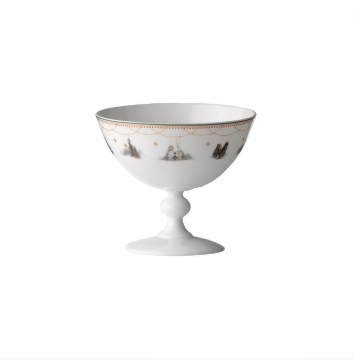 Wik & Walsøe Julemorgen Story dessert skål med stett