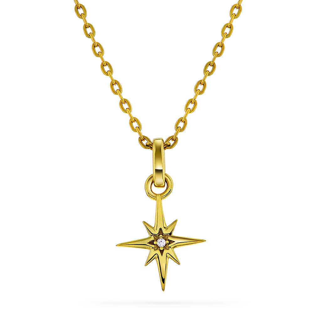 GUIDING STAR SMYKKE SØLV, ROSENKVARTS