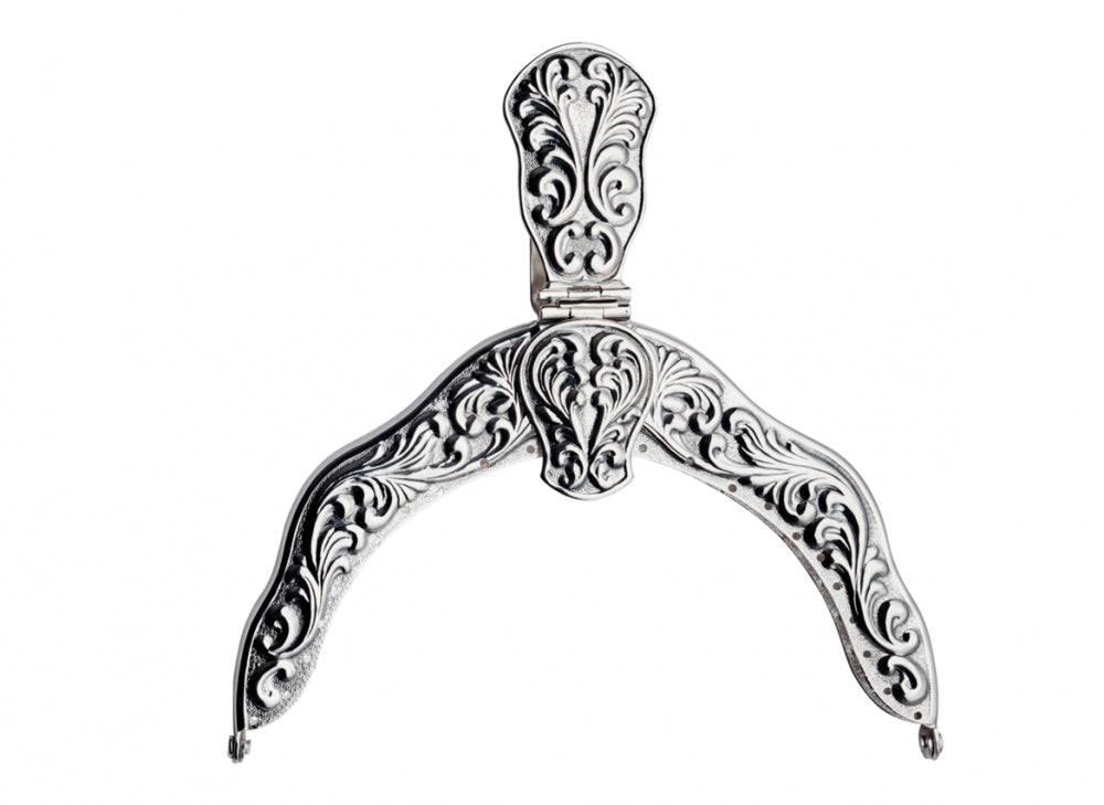 Veskelås, sølvplett