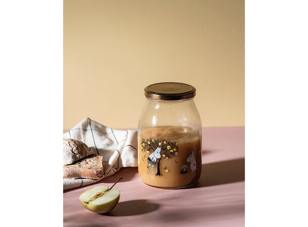 MUMMI GLASSKRUKKE + KLISTREMERKER, 1L