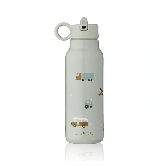 Falk Drikkeflaske 350ml, Vehicles/Dove Blue Mix