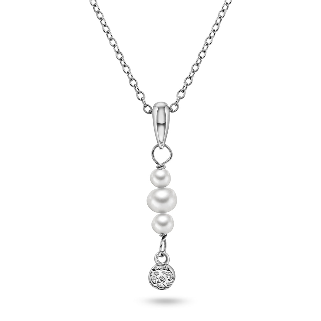 Fairy smykke i sølv med perler