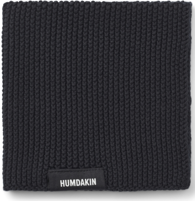 STRIKKET KJØKKENKLUT, COAL