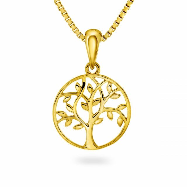 Smykke i forgylt sølv, Livets tre