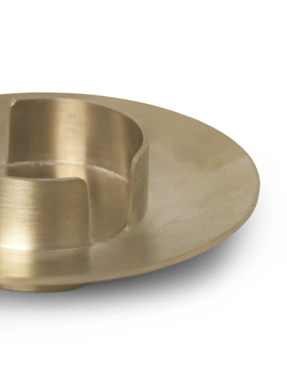 Block Kubbelysholder, Brass