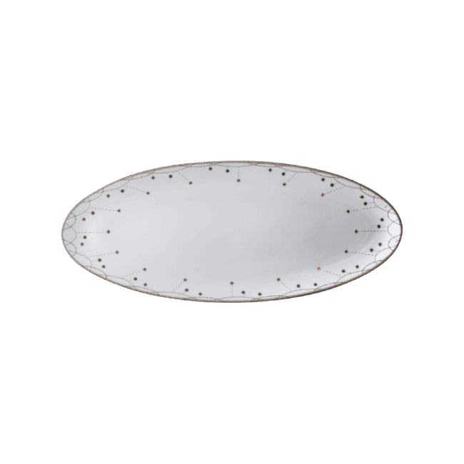 Julemorgen Girlander ovalfat 41x17 cm