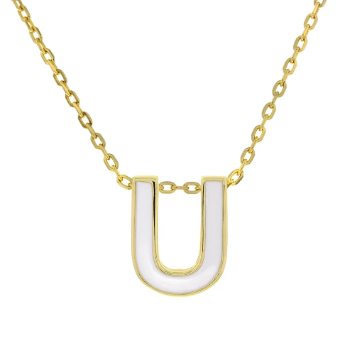 SMYKKE I SØLV BOKSTAV U