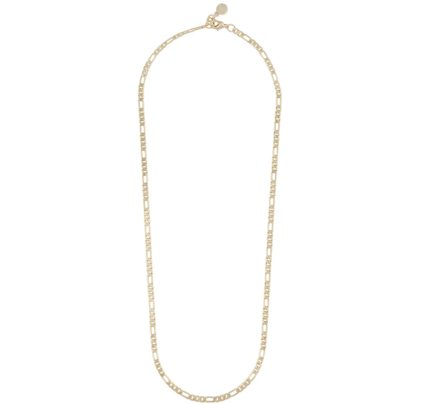 Liddy Figaro thin halskjede 45 cm, forgylt