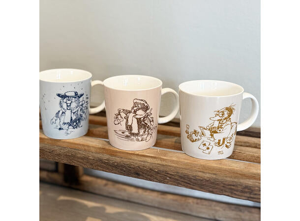 Flåklypa Flåklypa kopp 330ml, Solan spiller poker