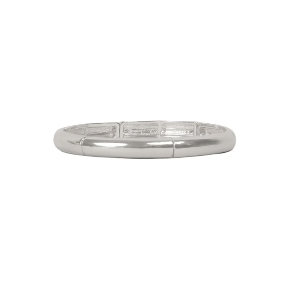 Brick Shiny Oval Elastisk Armbånd