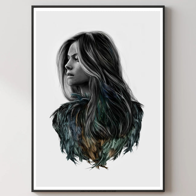 RAVEN, 50 x 70 cm