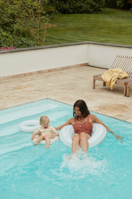 LIEWOOD - BALOO BADERING Ø45CM, SEA BLUE