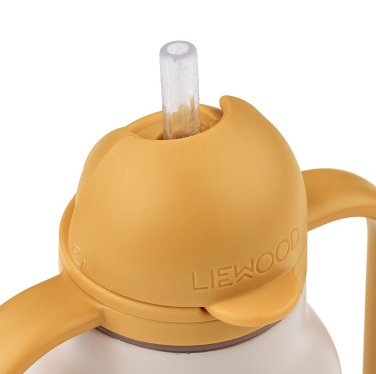 Kimmie Drikkeflaske m/håndtak 250ml, Around the world / Sandy