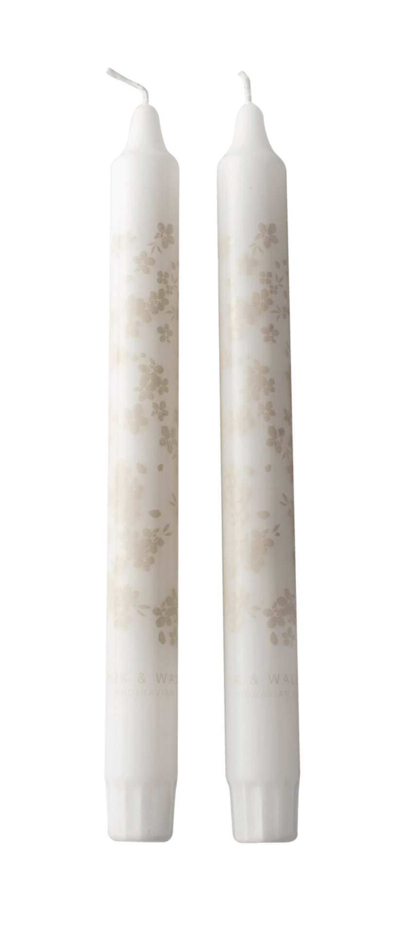 Slåpeblom varmgrå kronelys, 2 pk