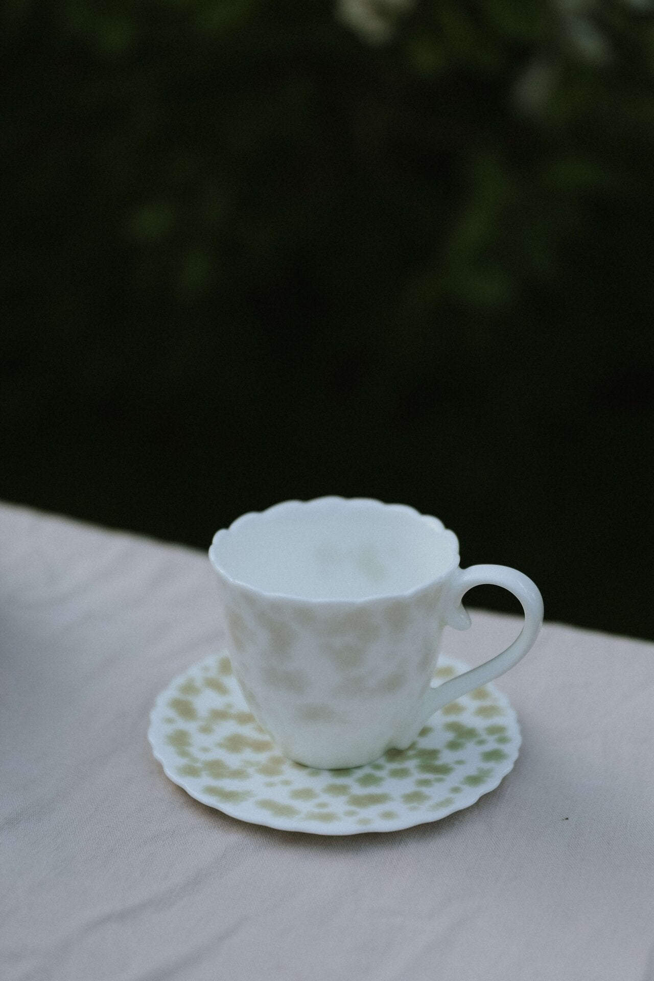 Slåpeblom varmgrå kopp, 20 cl