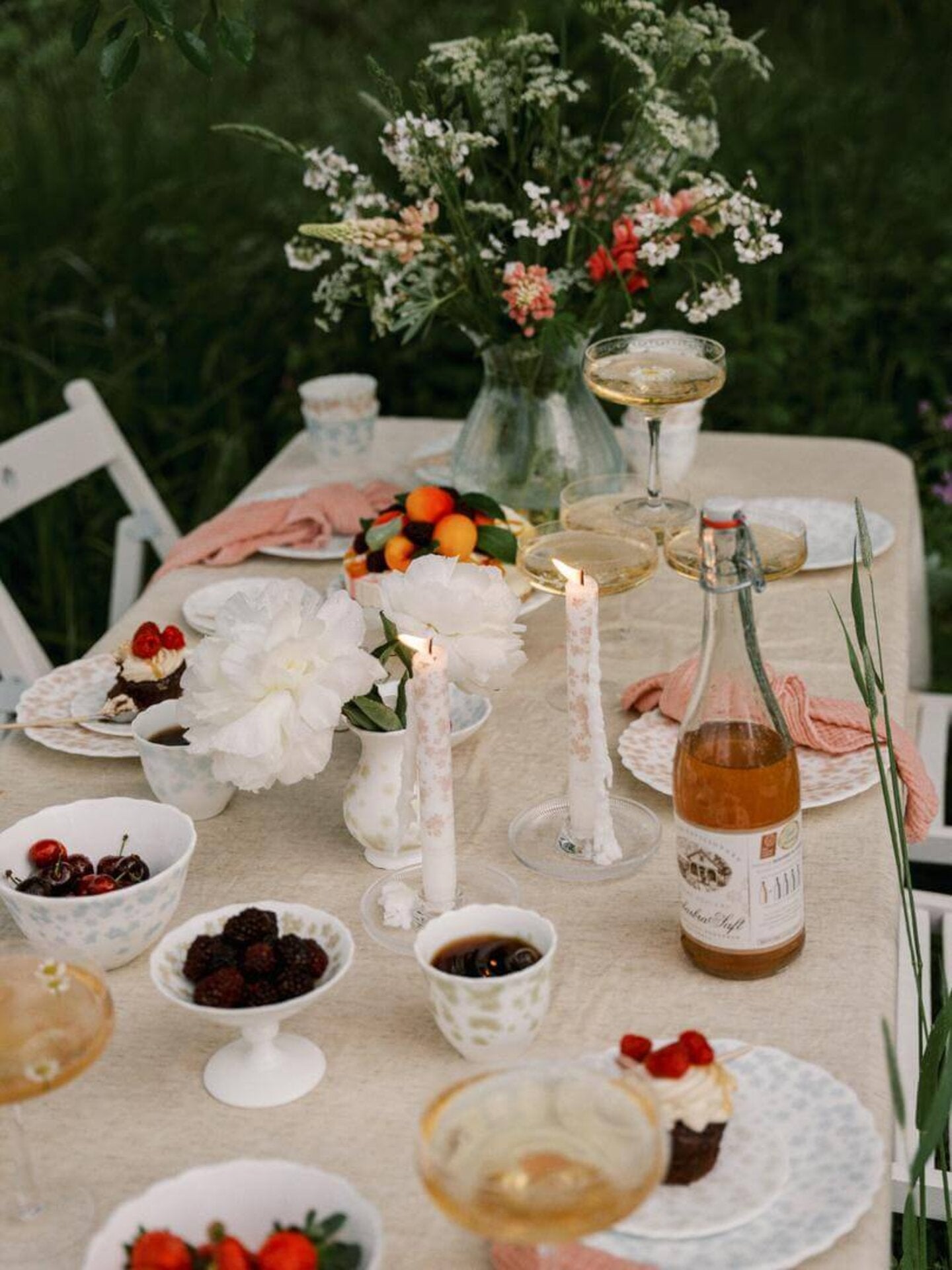 Slåpeblom blå kopp uten hank 20 cl, 2 pk