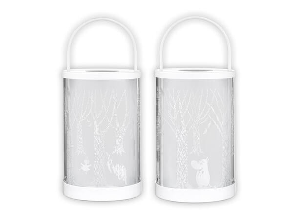 Mummi lyslykt, I skogen