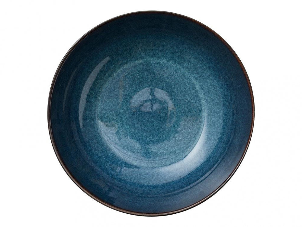 Salatbolle 30cm, Sort/mørkblå