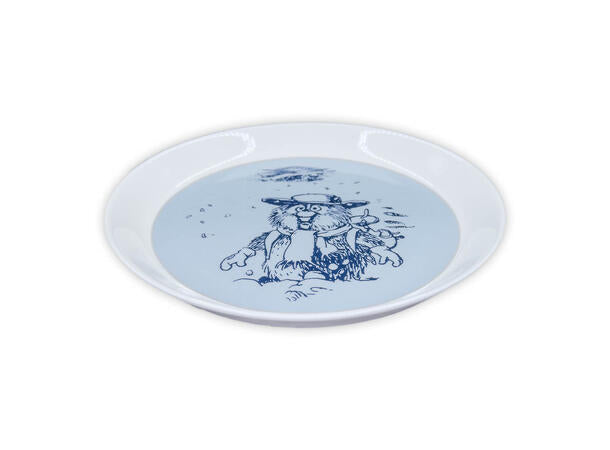 Flåklypa Flåklypa asjett 20cm, Ludvig i snøføyka