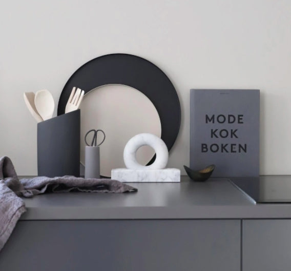 Brett Circle 40x2cm, Svart