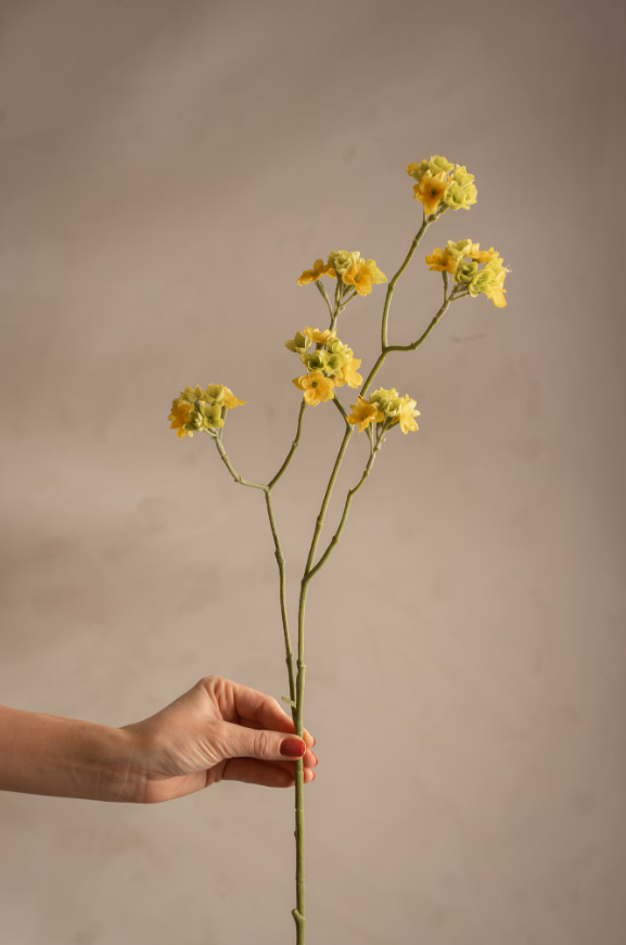 Blomsterkvist Gul, 80cm