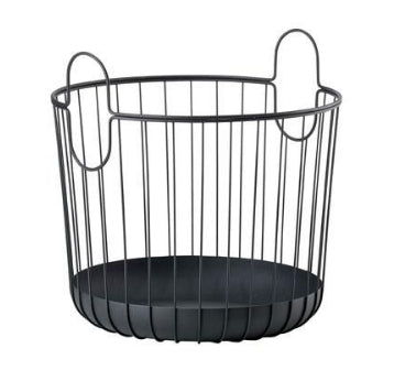 Kurv Inu 40x41cm, Svart