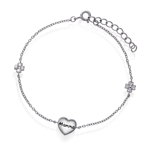 Armbånd i sølv - MAMMA
