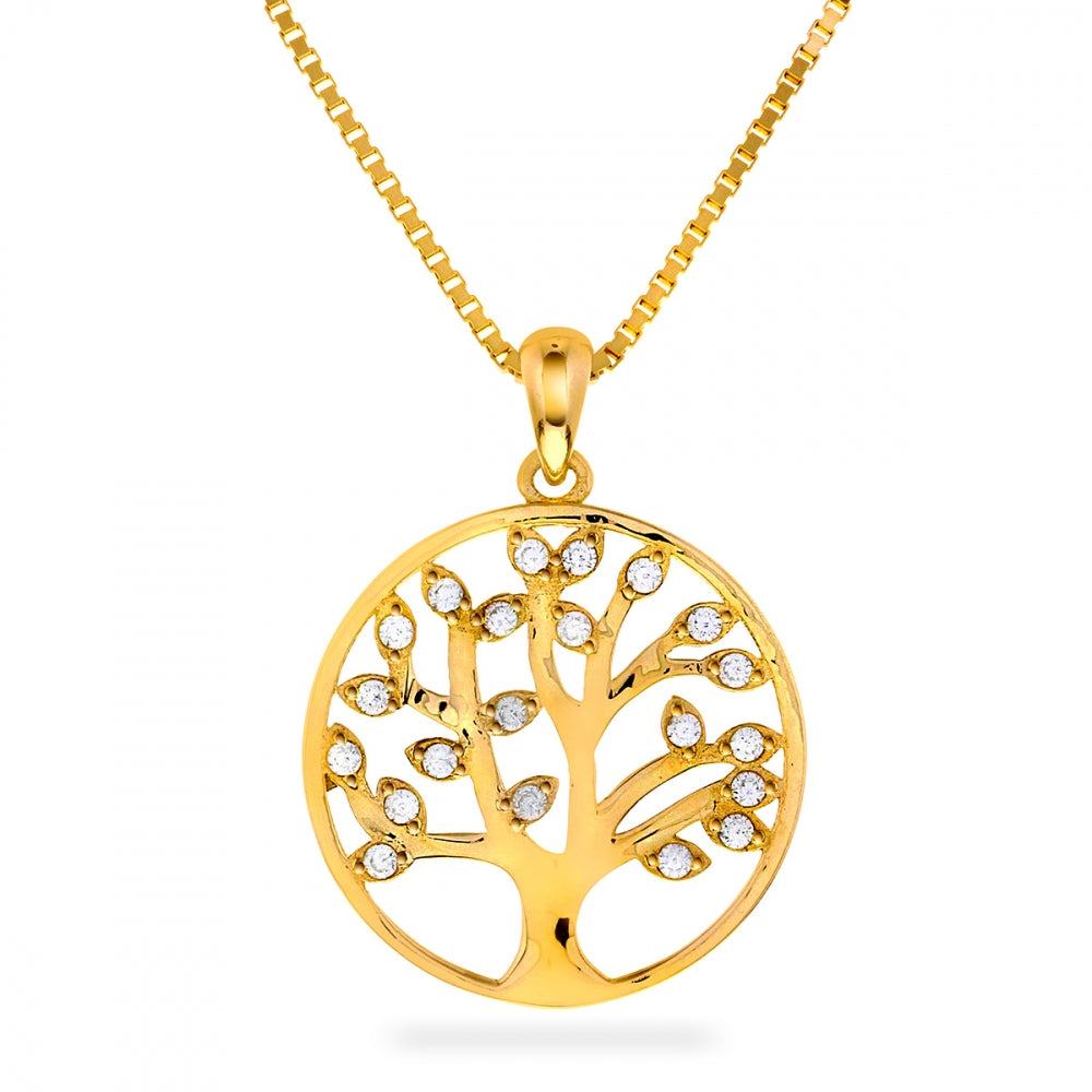 Smykke i forgylt sølv, Livets tre