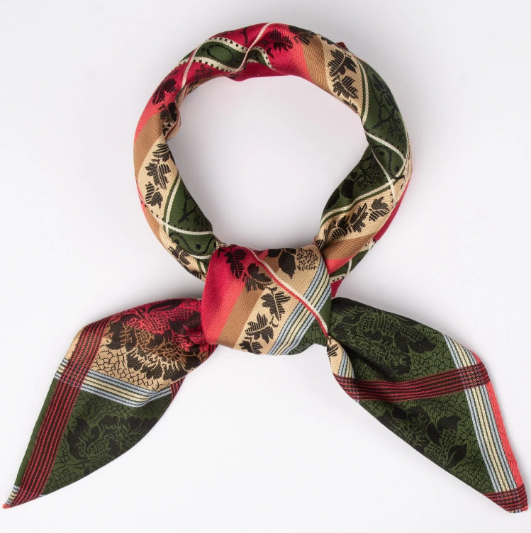 EUFEMIA SILKESKJERF, 70X70 CM