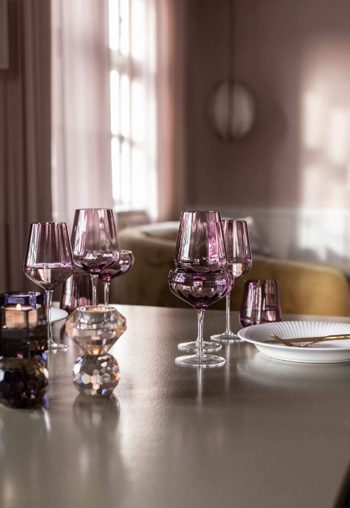 Meadow Hvitvinsglass, Plum