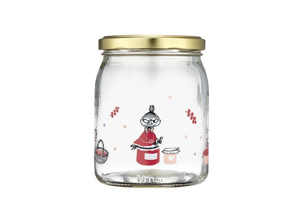 MUMMI GLASSKRUKKE + KLISTREMERKER, 0,5L