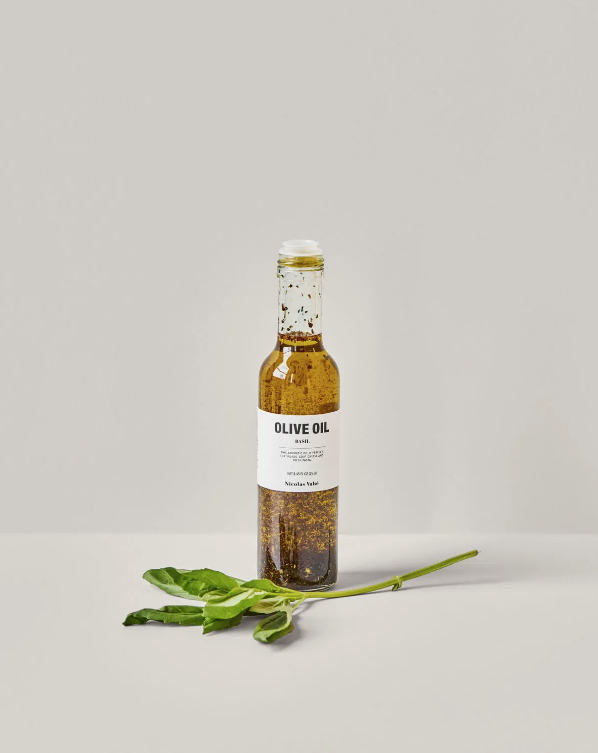 Olive oil, Basil
