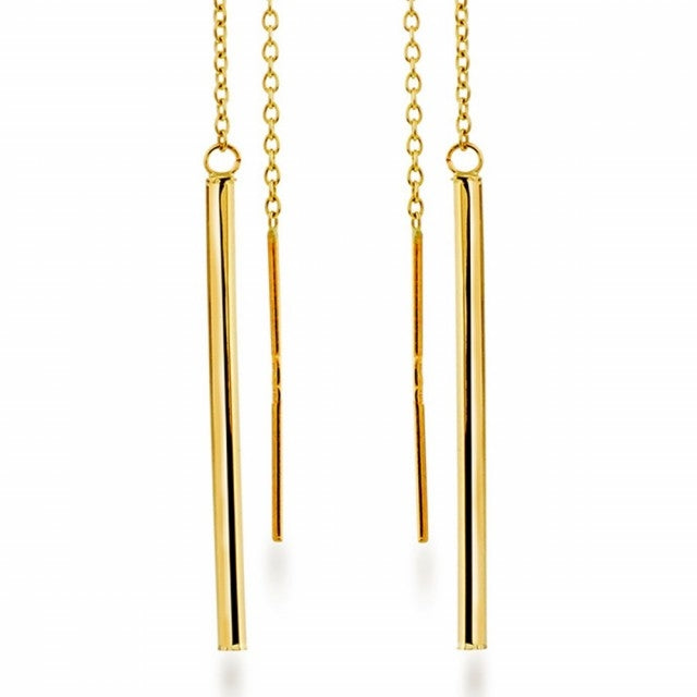 Balanse ørepynt i gull