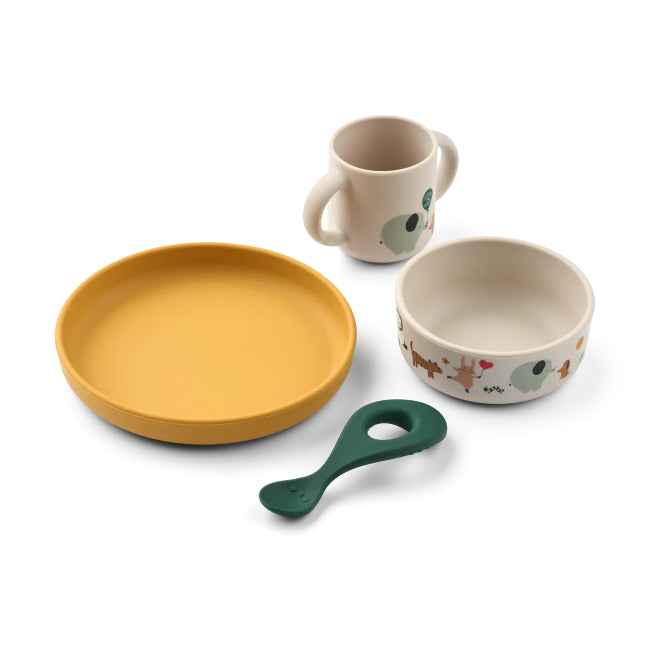 Vivi Spisesett 4 deler, Around the world / Sandy