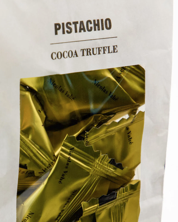 COCOA TRUFFLE, PISTACHIO