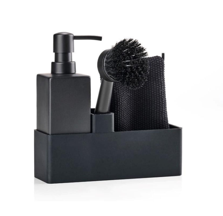 Børstehode 6cm, Sort