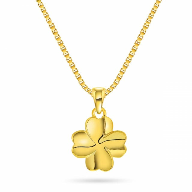 Smykke i forgylt sølv, Firkløver