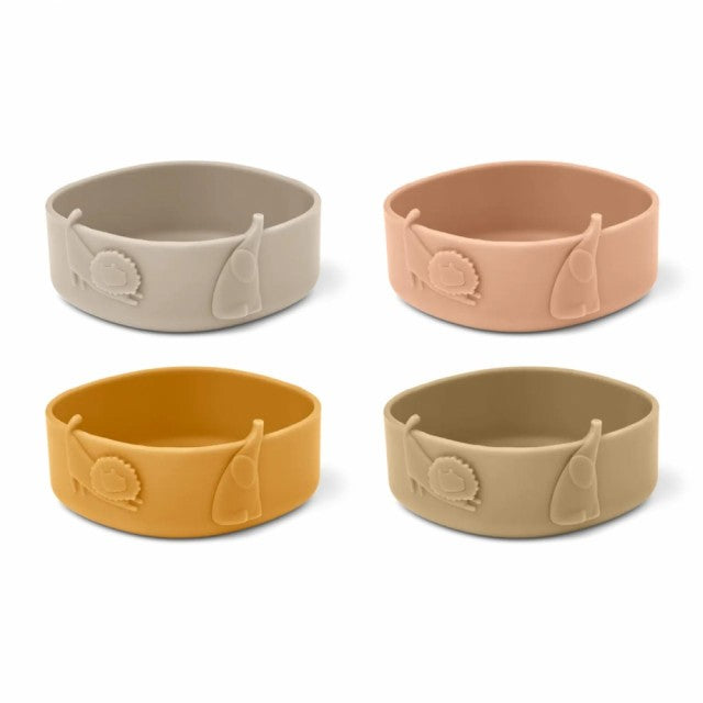 Emily Skåler 4pk, Tuscany Rose Multi Mix