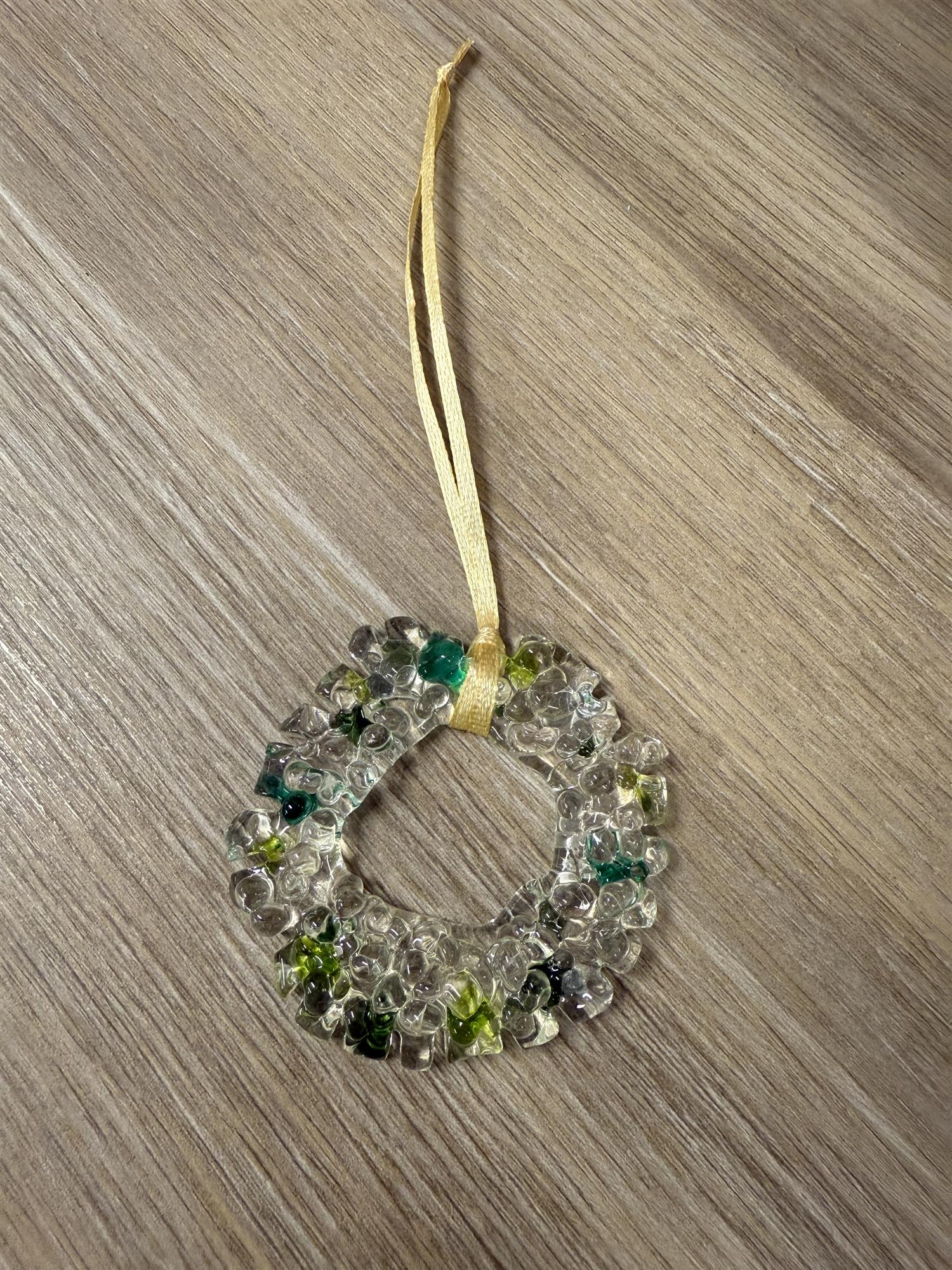 Juletrepynt krans 2025, grønn