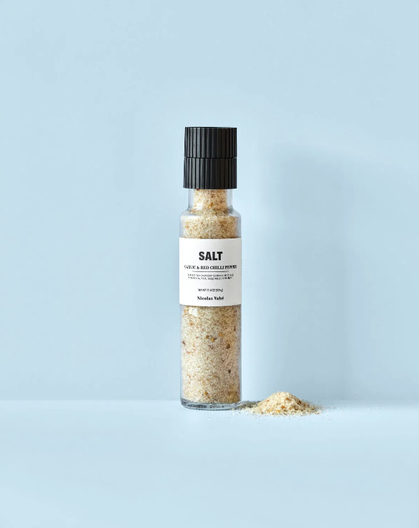 Salt, Garlic & Red chilli pepper