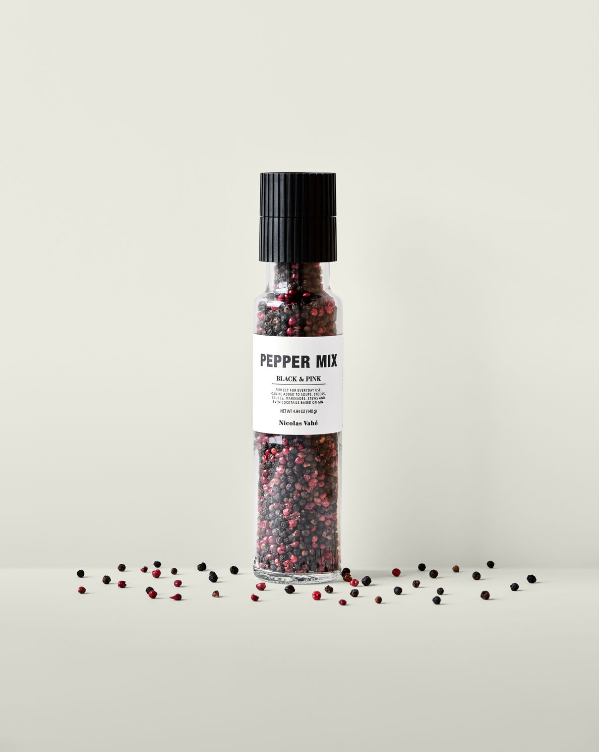 Pepper mix, Sort & Rosa