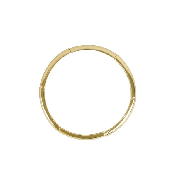 Brick Shiny Oval Elastisk Armbånd