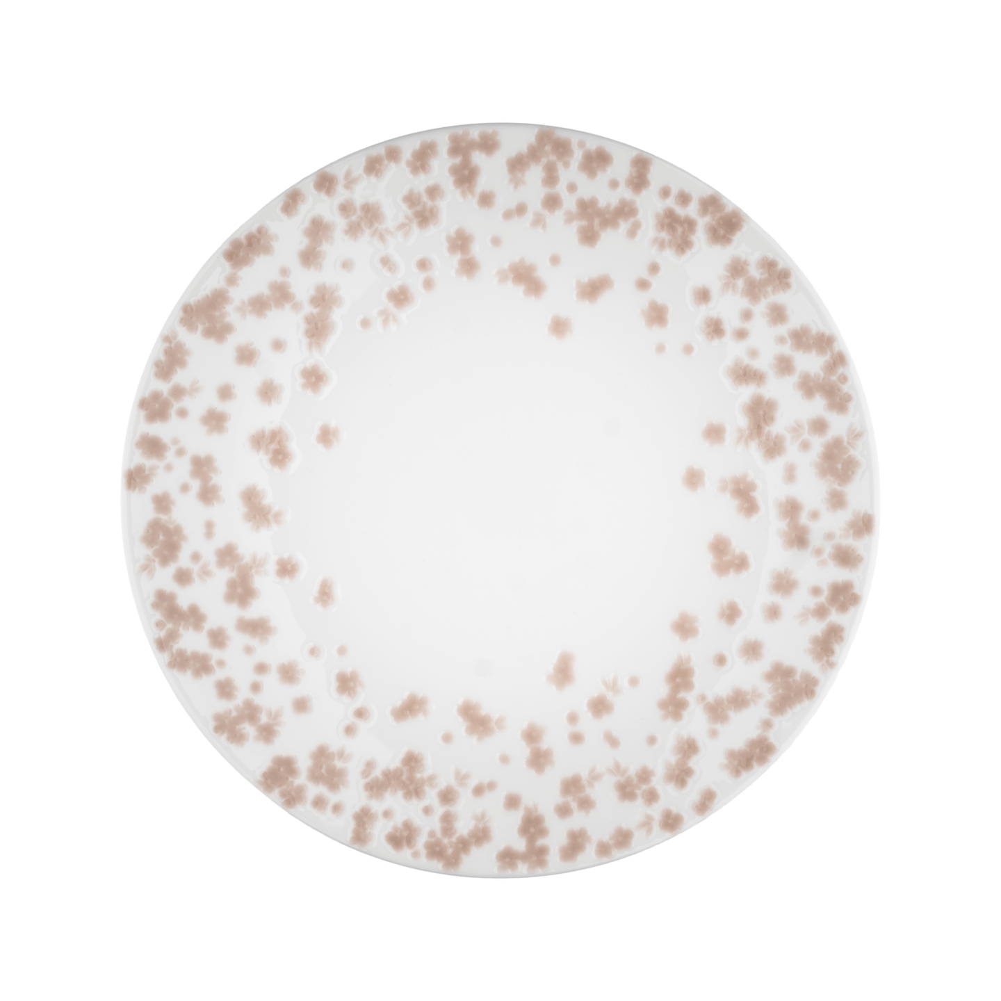 Slåpeblom rosa tallerken, 28 cm