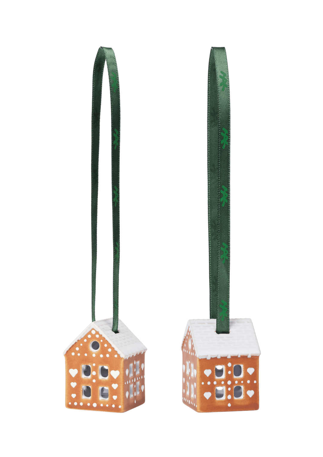 Gingerbread Juleoppheng 2 stk, H5cm